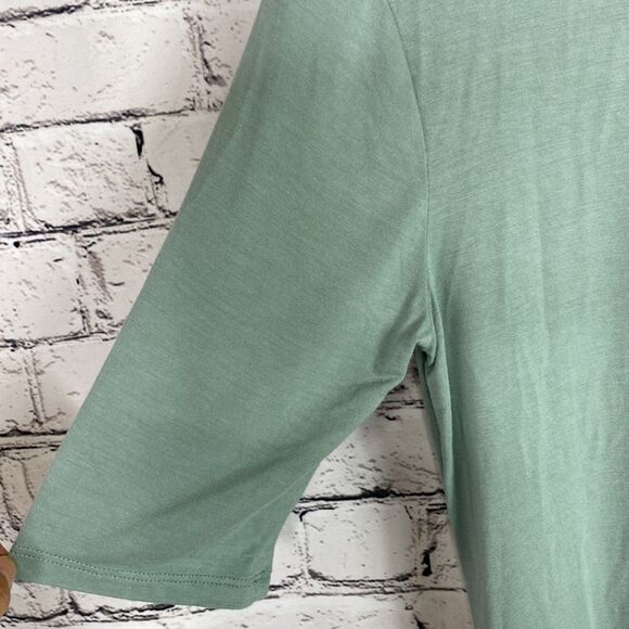 Soft Surroundings Lattice Pintuck Pleated Top XS‎ - Picture 7 of 9